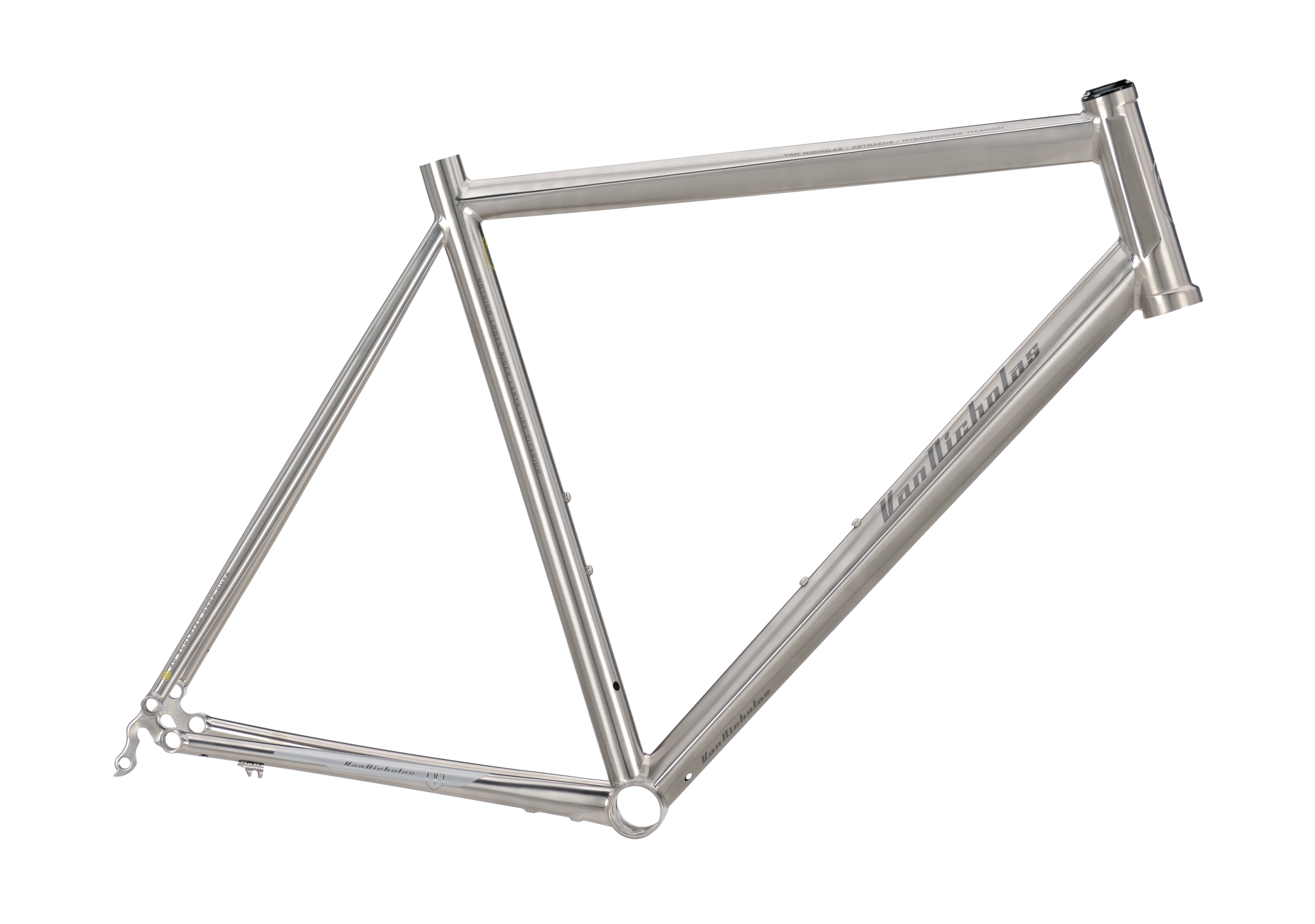 Titanium bike frames Van Nicholas