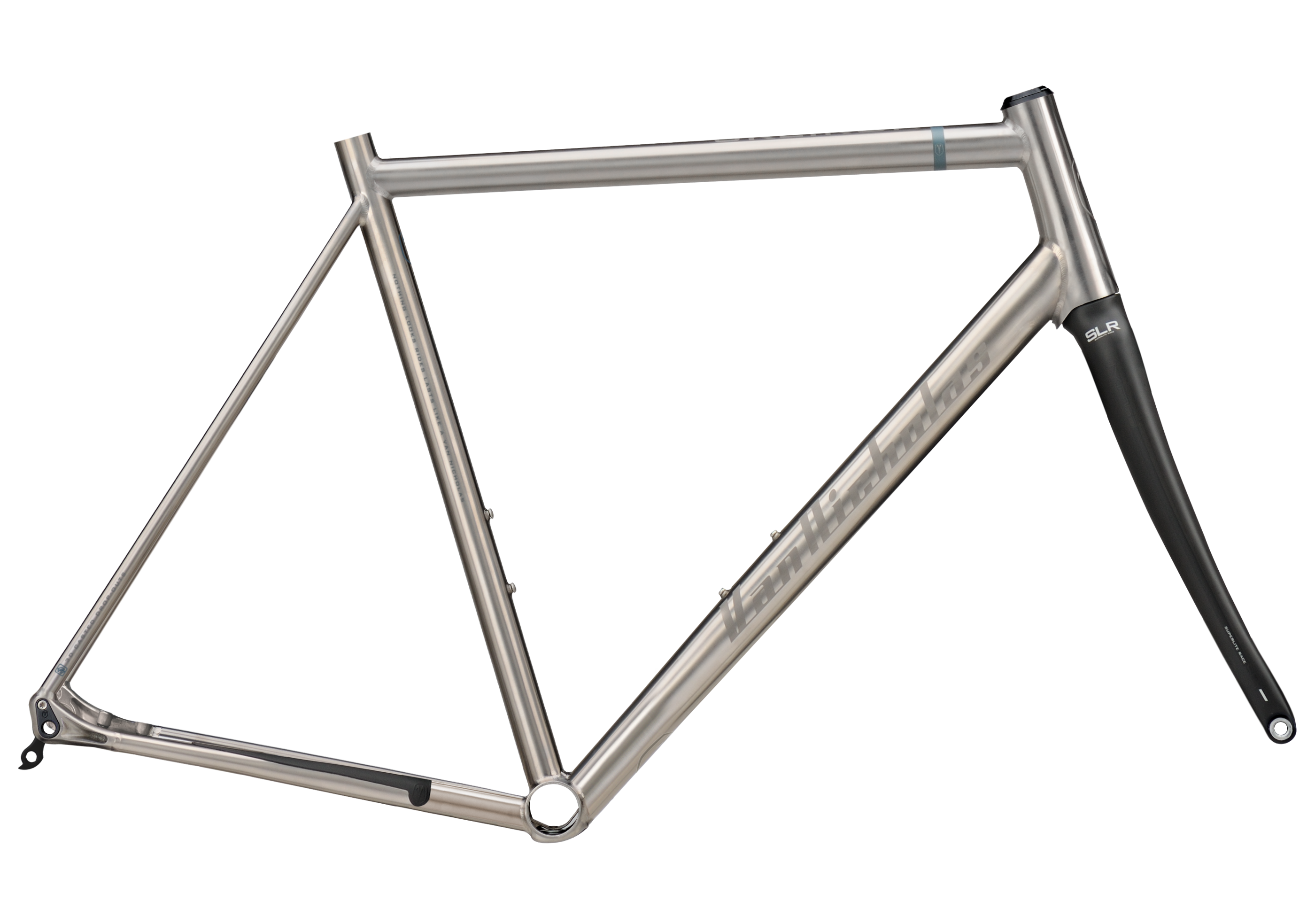 Titanium bike frames Van Nicholas